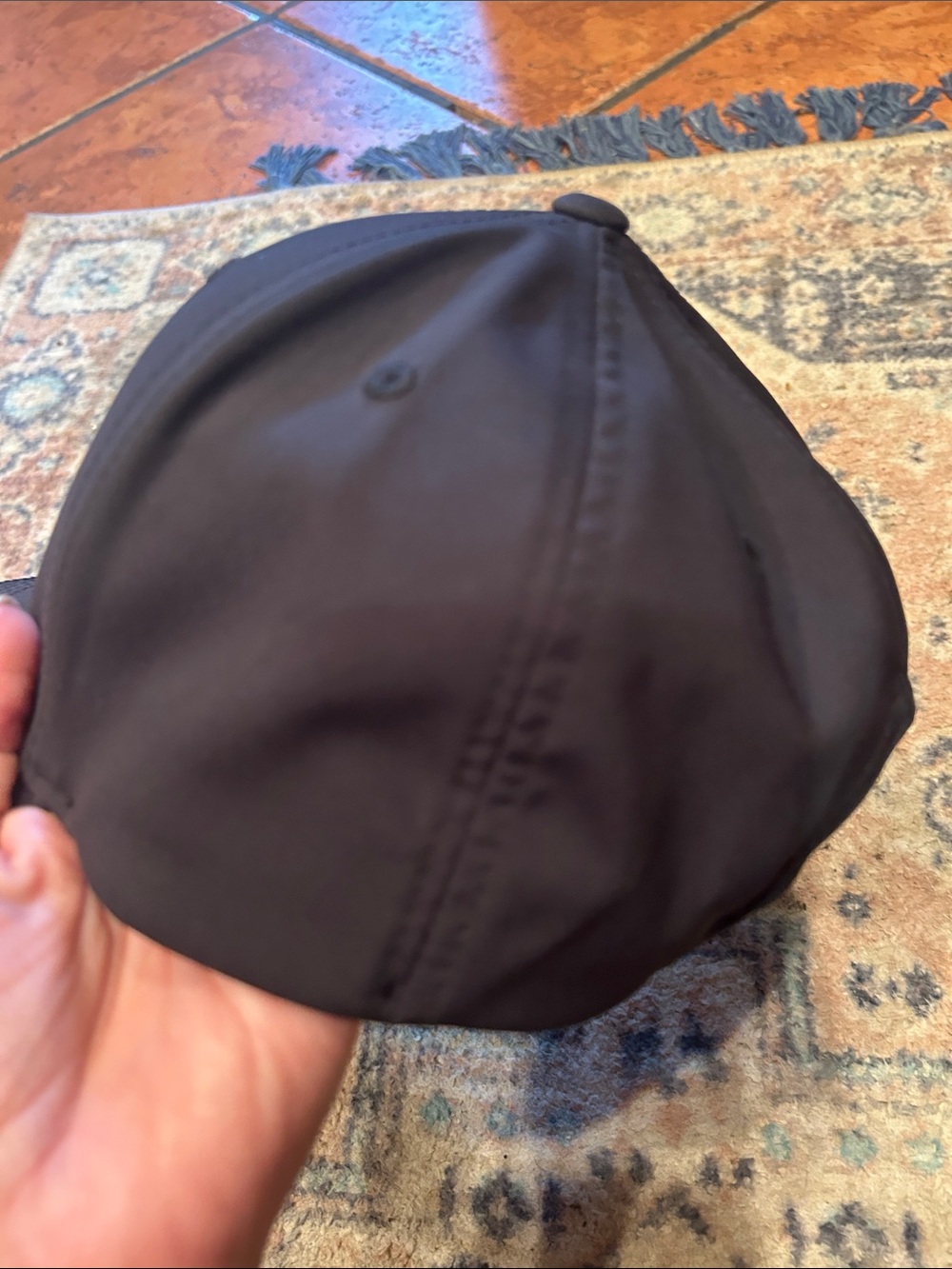 Puma Heritage P Golf Cap - Black - Picture 6 of 11